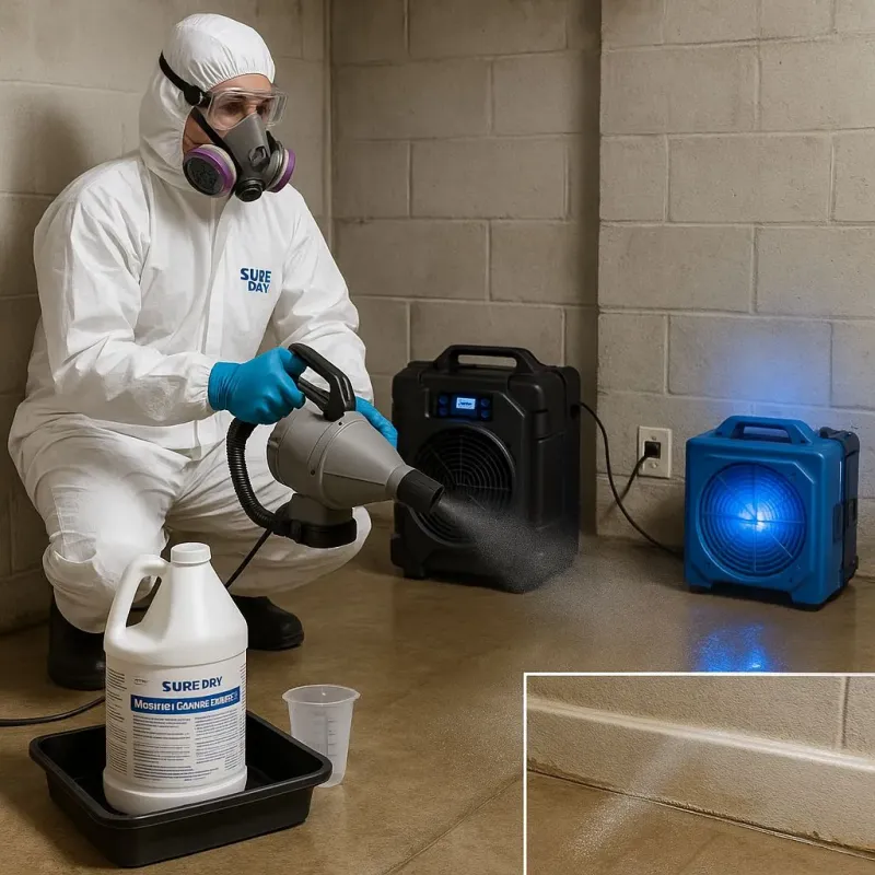 Sanitization and Odor Removal process in Mount Pleasant, SC